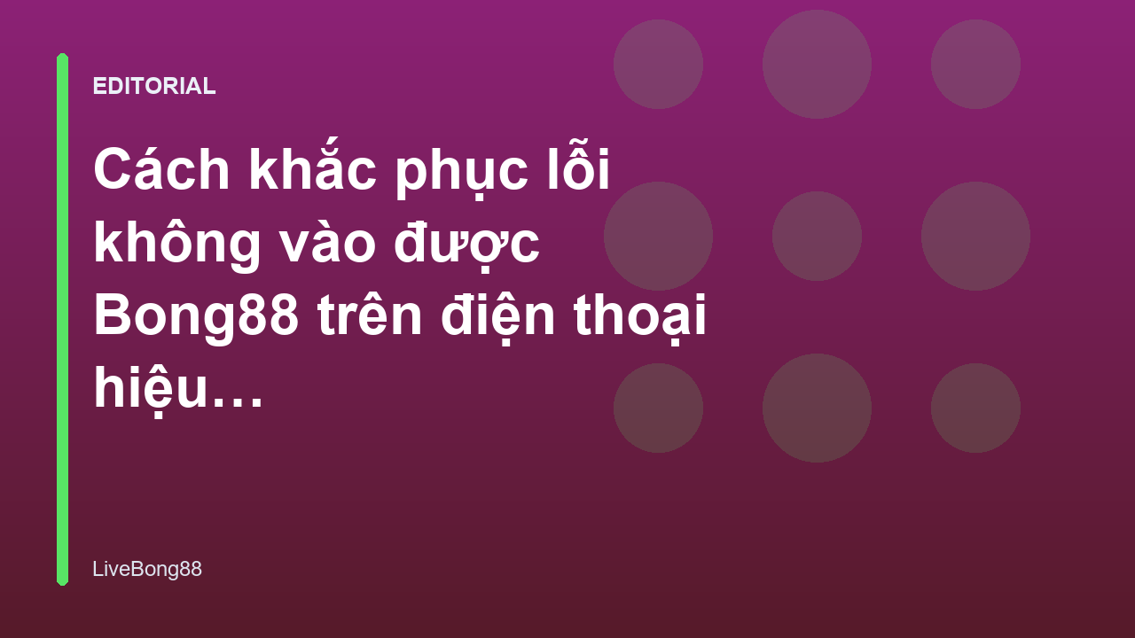 Người dùng sử dụng điện thoại để truy cập Bong88