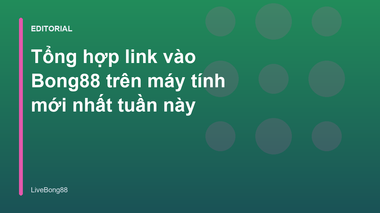 Người dùng sử dụng máy tính truy cập Bong88